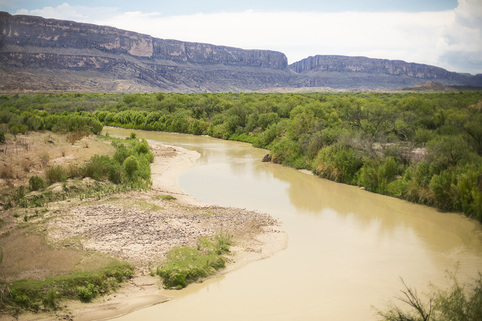 Rio Grande in Big Bend National Park--photo by Sarah Wilson